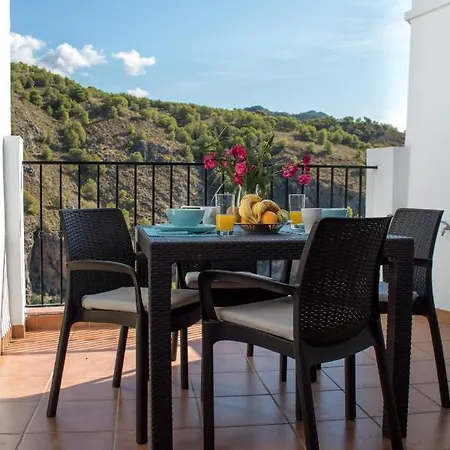 Quiet House In Village Center With Mountains Views Frigiliana Extérieur photo